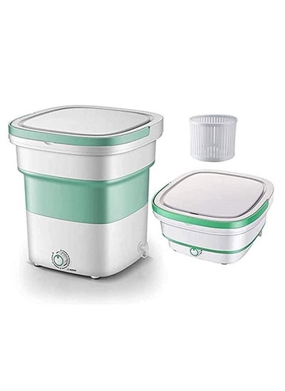 Buy Mini Portable Folding Washing Machine For Apartment Dorm Camping And Travelling in UAE