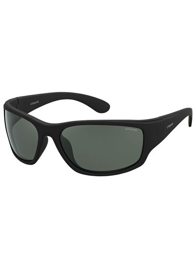 Buy Rectangular / Square Sport Sunglasses PLD 7005/S  RUBBERBLK 63 in UAE