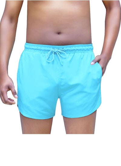 Buy Men Swim Shorts  Quick  Dry With Lining Mesh in UAE