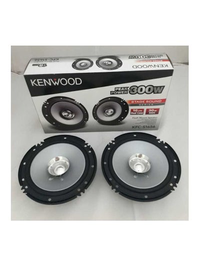 Buy Speaker Flush Mount KFC-S1656 Peak Power 300W 30W RMS 16cm Dual Cone in UAE