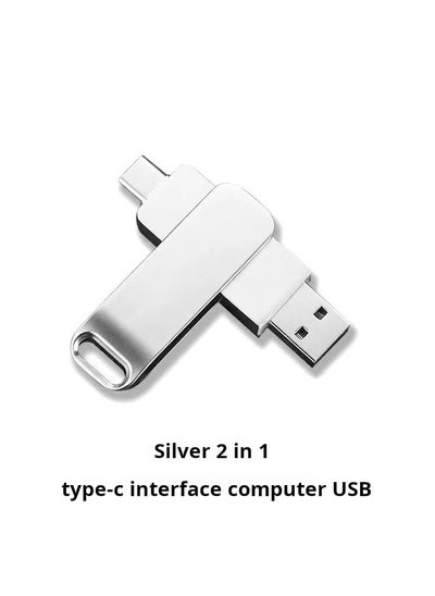 Buy USB C Memory Stick 128GB Dual Drive USB-A and USB-C 2-in-1 Type-C Flash Drive Metal USB C Flash Drive Mini OTG Pen Drive for Smartphones Tablets Laptops MacBooks Mobile Phones 15 iPad Pro & More in Saudi Arabia