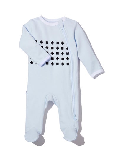 اشتري Breathing Wear Pajamas - 9M, Powder Blue في الامارات