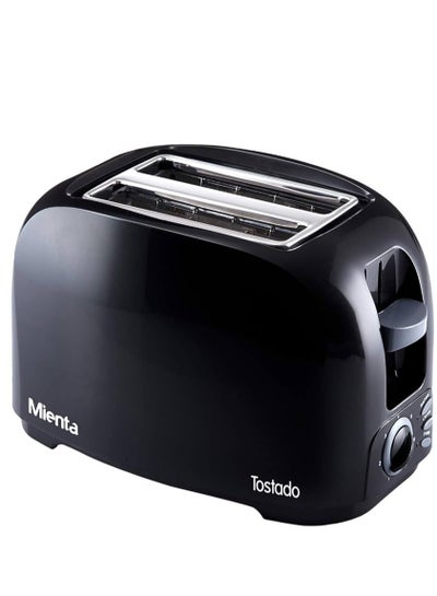 Buy Mienta Toaster 800W 2 Slices Black in Egypt