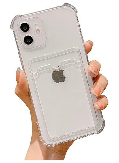 اشتري Iphone 11 (6.1 Inch) Wallet Cover Transperent Case في مصر