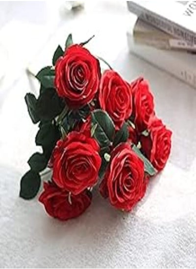 Buy Artificial Roses Flowers for Valentine's Day - Red in Egypt