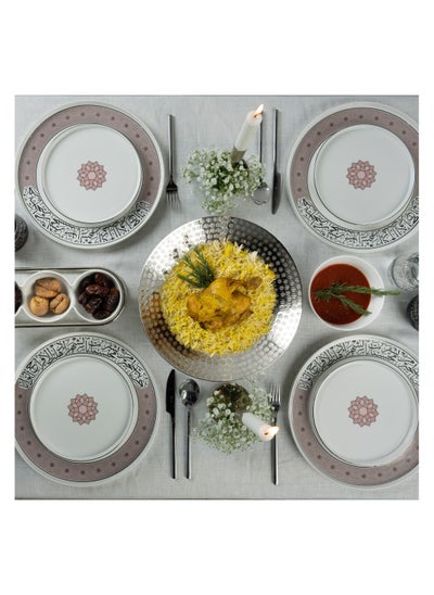 Buy 16 Pieces Porcelain Dinner Set Misk Collection in Saudi Arabia