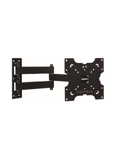 Buy Vontech lcd and led wall fixed holder movable and adjustable for tv from 22 inch to 42 inch black in Egypt