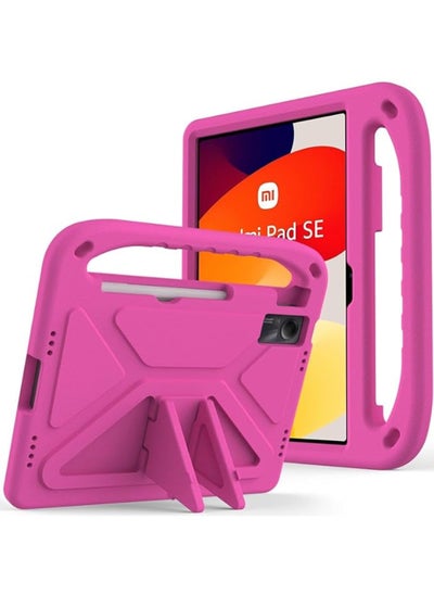 Buy Kids Case For Xiaomi Redmi Pad SE 11-Inch , EVA Foam Lightweight Shockproof Duarable, Tablet Cover with Handle Stand in UAE