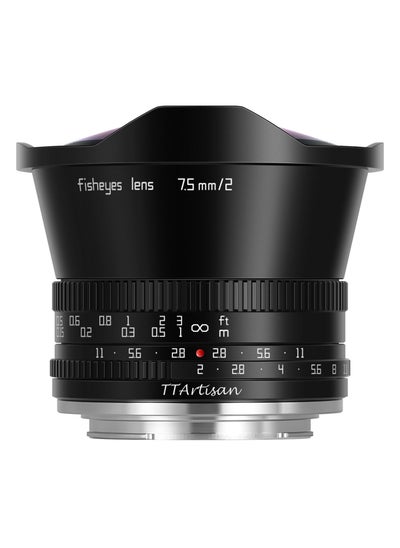 اشتري TTArtisan 7.5mm f / 2 APS-C عدسة عين السمكة لفوجي فيلم X في الامارات