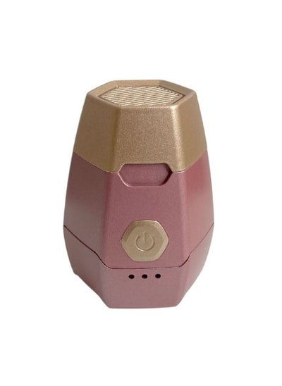 Buy CRONY New Hexagon Bukhoor+ Electric Bakhoor Arabic Home Office mubkhara oud Incense Burner Pink in UAE