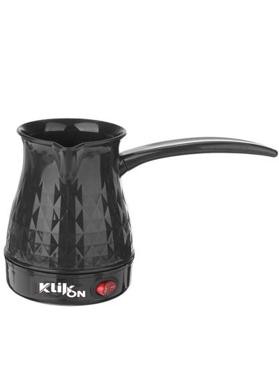 Buy Portable Turkish Coffee Maker Pot 300 ML Black 600W KTCM-411 in Saudi Arabia