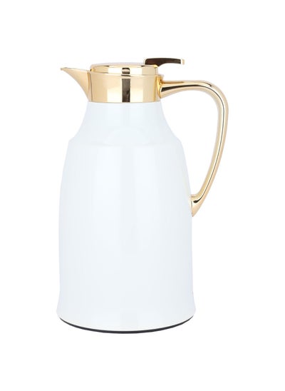 Buy White Pearl Gold Thermos 1.3 Litres in Saudi Arabia