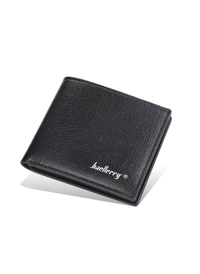 اشتري Leather Wallet Black في الامارات