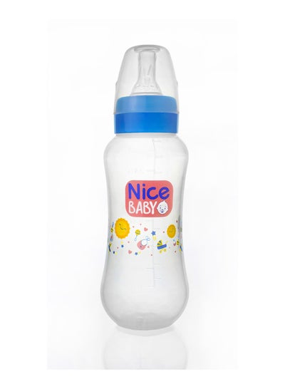 Buy Nice Baby 280 ml Bottle, Without Handle Blue in Egypt