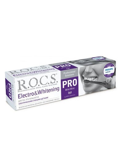 Buy Toothpaste  PRO Electro & Whitening Mild Mint 135 g in Saudi Arabia