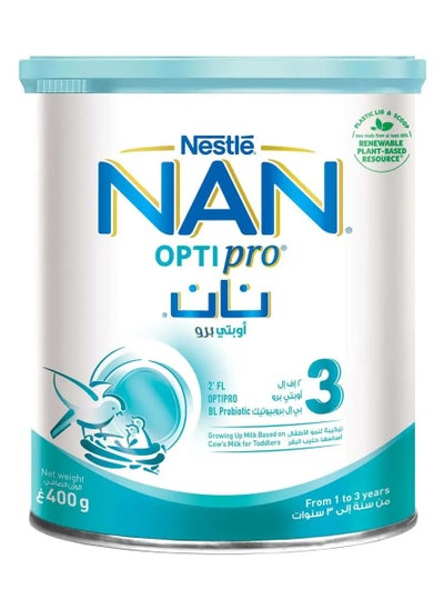 Buy Nestle NAN OPTIPRO Stage 3 From 1 to 3 Years 400g in Saudi Arabia