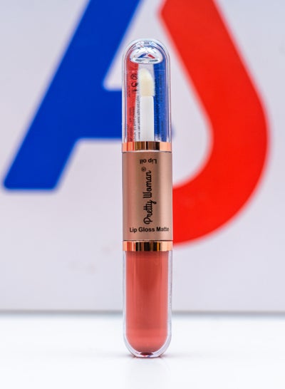 Buy New Double Touch Lip gloss Matte & Lip Oil - 6ml - #34 in Egypt