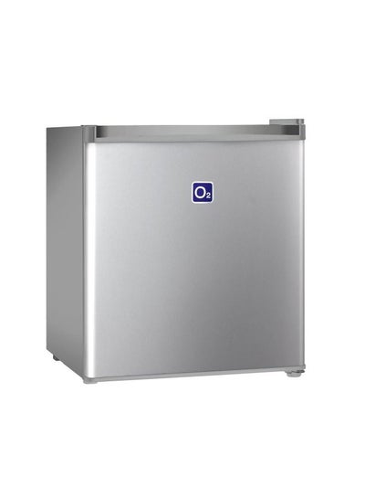 Buy O2 Single Door Refrigerator, 1.5 Cubic Feet 42.4 Liter Capacity, Silver, OBD-42W, 2 Years Warranty in Saudi Arabia