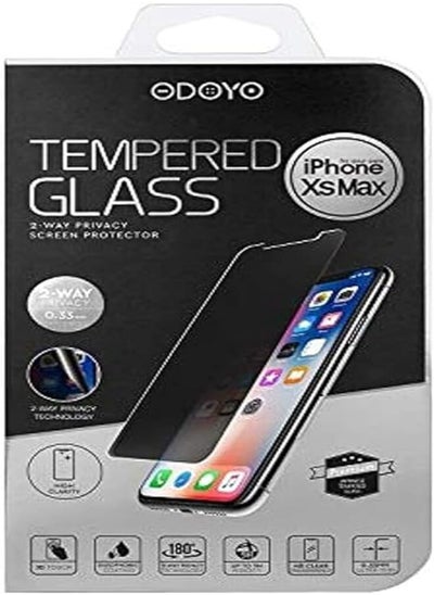 اشتري Tempered Glass 2-Way Privacy Screen Protector for iPhone XS Max في مصر