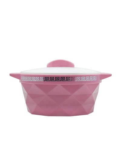 اشتري Diamond Pattern Inner Stainless Steel Casserole 8000 Ml في الامارات