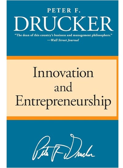 Buy Innovation and Entrepreneurship  by Peter F. Drucker in Egypt