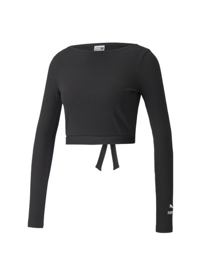 Buy Classics Womens Ribbed Long Sleeve Top in UAE