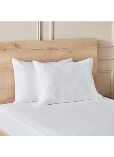 اشتري Ecobliss 2-Piece Bamboo Pillowcase Set 75 x 5 x 50 cm في الامارات