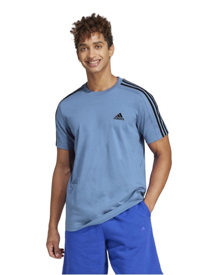 Buy 3 Stripes Single Jersey T-Shirt in Saudi Arabia