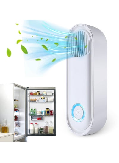 اشتري SYOSI USB Fridge Deodoriser, Reusable Fridge Freshener Mini Ozone Generator Fridge Freshener Wall Mounted Fridge Odour Eliminator for Fridge, Car, Shoe Closet, Wardrobe في السعودية