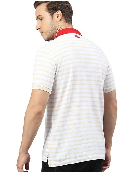 Buy Stripes Stretch Polo in UAE