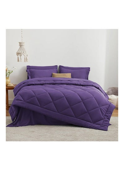 Buy Diamond Microfiber Heavy Comforter set 3 Pcs in Egypt