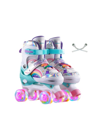 اشتري Kids Adjustable Roller Skates for Girls and Boys في الامارات