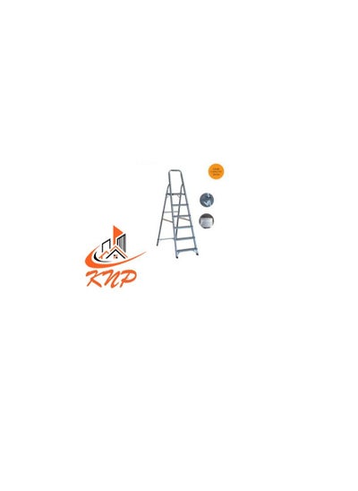 Buy KNP Light Duty Aluminum Ladder 7 Steps in UAE