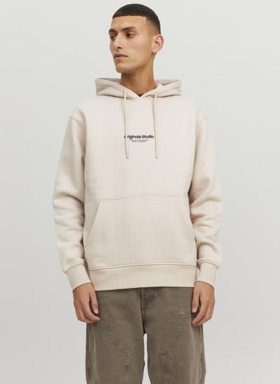 Buy Jorvesterbro Logo Print  Drawstring Hoodie in UAE