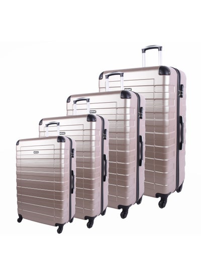 Buy New Travel ABS Trolley 4Pc Set 822/4P in Saudi Arabia