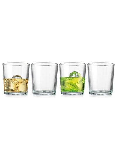 اشتري 4-Piece Royal Leerdam Whiskey Sour Cocktail Glass Set 390 ml في الامارات