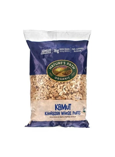 Buy Organic Kamut Khorasan Wheat Puffs Cereal  6 oz 170 g in UAE