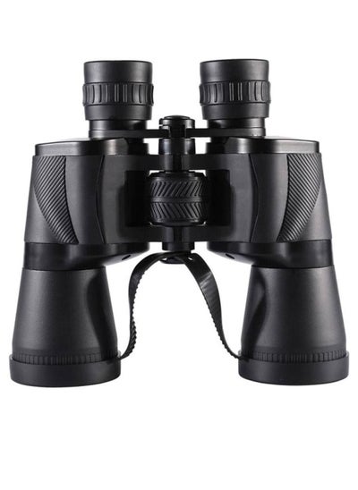 اشتري 20x50 HD High-Power Professional Waterproof with Low Light Night Vision Binocular Black في الامارات