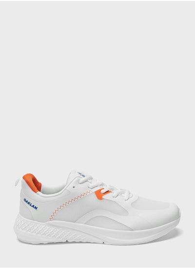 Buy Lace Up Low Top Sneakers in UAE