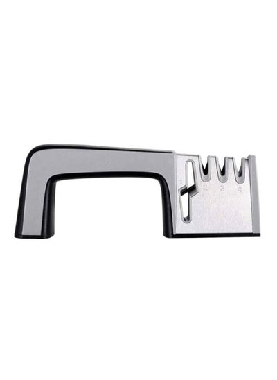 Buy 4-In-1 Knife Sharpener Black/Silver/Grey 23.5x0.8centimeter in Saudi Arabia