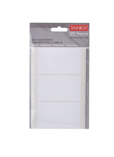 Buy TANEX ADHESIVE LABELS 48MMX80MM 3X10 LABELS WHITE in UAE