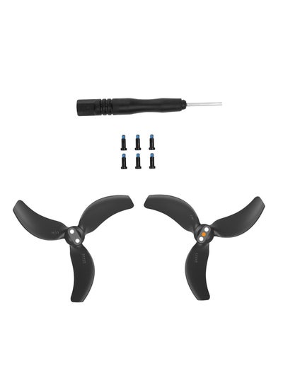 اشتري 1 Pair Avata 2 3032S Propellers Drone Blades Props Wings Replacement Flexible Low-Noise Propellers Props Blades for DJI Avata Drone 2 Parts في الامارات