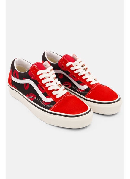 اشتري Men Old SKool 36 Dx Lace Up Casual Shoes, Red في الامارات