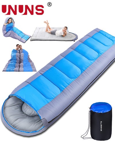 اشتري Sleeping Bag,Waterproof Warm Sleeping Bag For Traveling,Lightweight Soft Cotton Filling Outdoor Sleeping Bags For Adults Kids With Compression Sack,Backpacking Sleeping Bag For Camping Hiking في الامارات