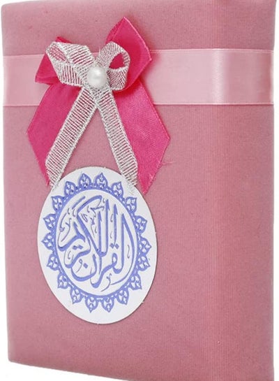 Buy Quran Quran Small Velvet Cover, Rose in Egypt