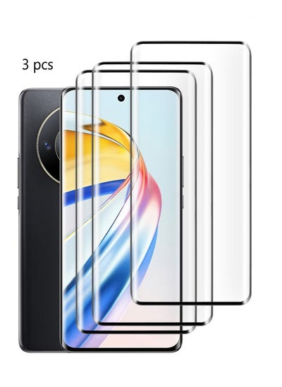 Buy 3 PCS Tempered Glass for HONOR X9b 5g Screen Protector, Comfortable Touch Feeling,Easy Install, High Responsive Anti-scratch Anti-drop Anti-fingerprint Phone Display Cover Accessory in Saudi Arabia