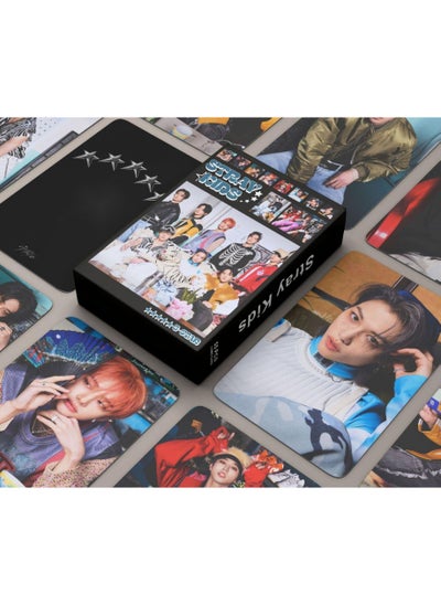 Buy 55-Pcs Kpop Stray Kids Lomo Cards 5-Star New Album Photocards for Fans Collection in Saudi Arabia