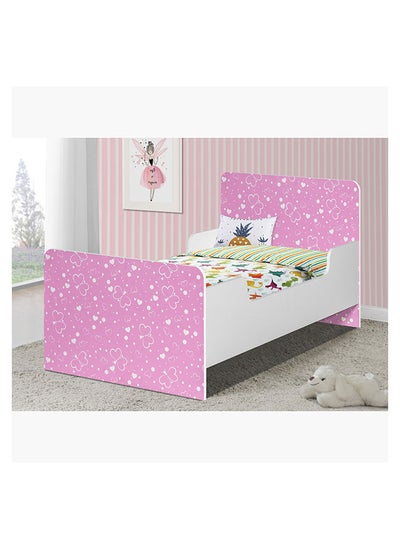 Buy Vanilla Butterfly Toddler Bed 69x74.4x131 cm in UAE