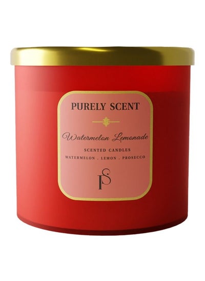 اشتري Watermelon Lemonade Soy Wax Candle 3 Wicks في الامارات