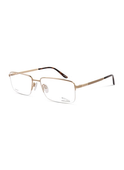 Buy Men's Rectangle Eyeglasses - MOD 35063 6000 58 - Lens Size: 58 Mm in UAE